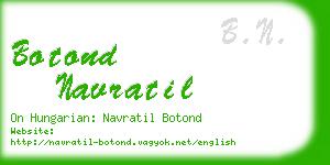 botond navratil business card